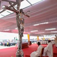 Santa Messa nella spianata di Saurimo