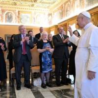 Udienza ai membri del Board of the Vatican Observatory Foundation