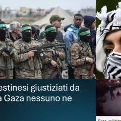 PER I PALESTINESI GIUSTIZIATI DA HAMAS NESSUNO PARLA