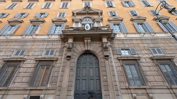 Facade of the Dicastery for the Doctrine of the Faith