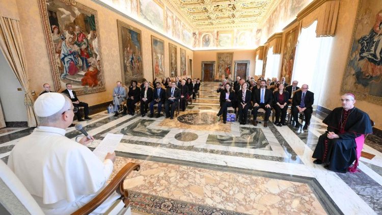 Il Papa incontra le agenzie di Catholic Charities negli Stati Uniti dAmerica