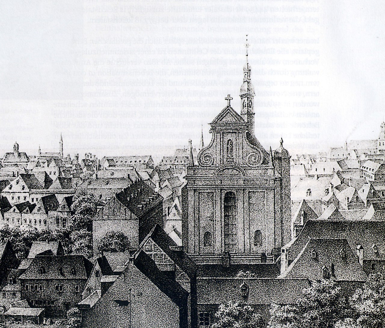 St Maria in der Kupfergasse um 1830