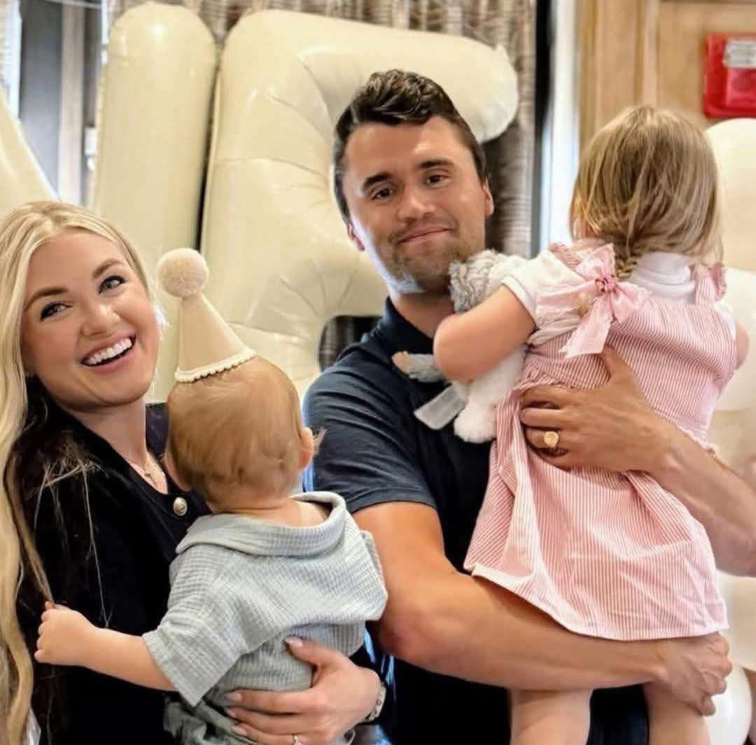 Charlie Kirk e la sua famiglia