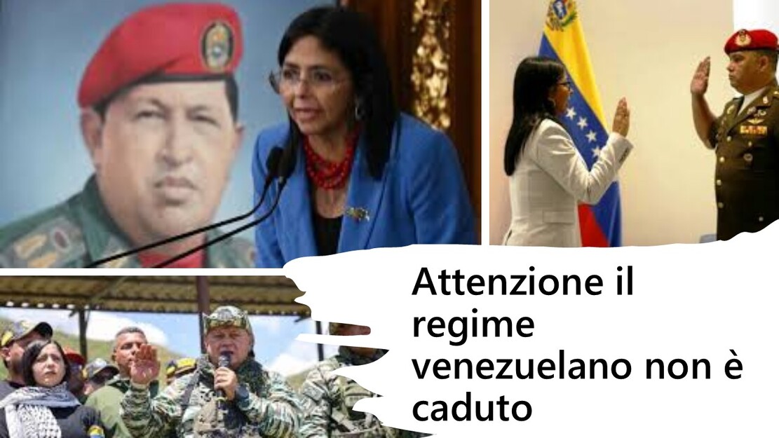 Attenzione il regime venezuelano non e caduto