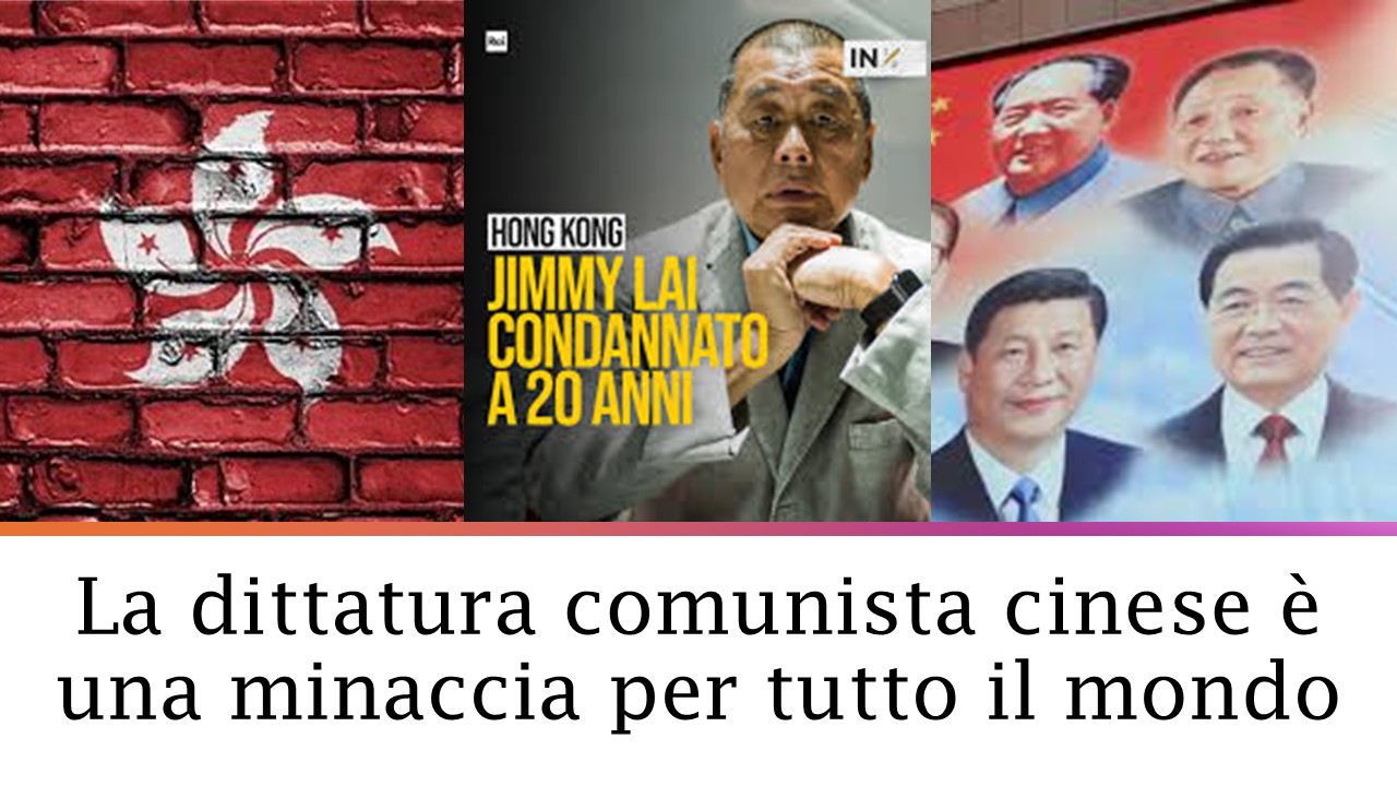 La dittatura comunista cinese una minaccia per tutto il mondo