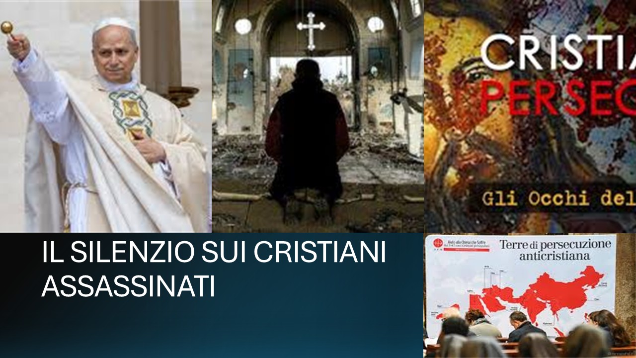 IL SILENZIO SUI CRISTIANI ASSASSINATI locandina