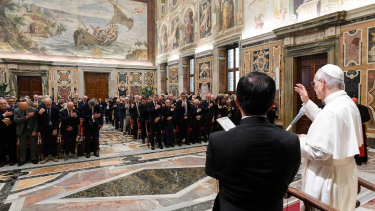 Ludienza di Papa Leone XIV ai membri della Consulta nazionale antiusura