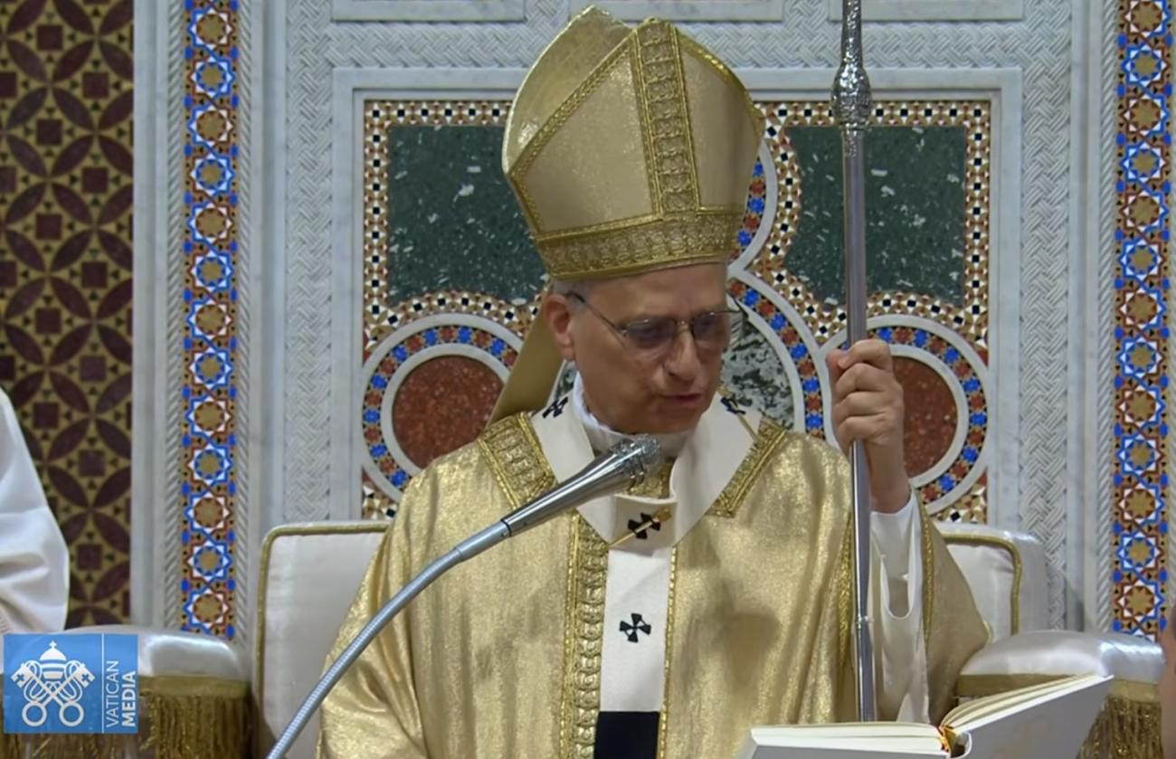 Papa Leona XIV ordinazioni episcopali screenshot video Vatican News