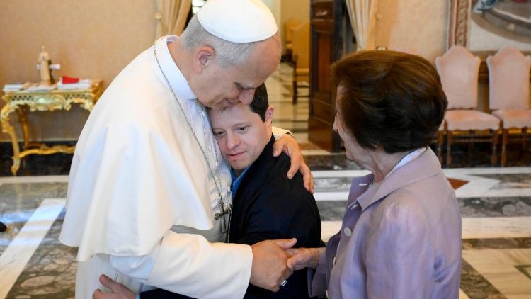 Papa fondazione Lejune