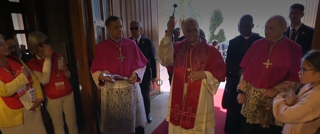 Viaggio apostolico Monaco Capture Benedizione