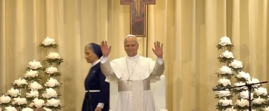 Papa Leone ospedale De la Croix