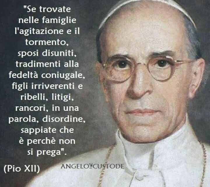 pio xii sposi