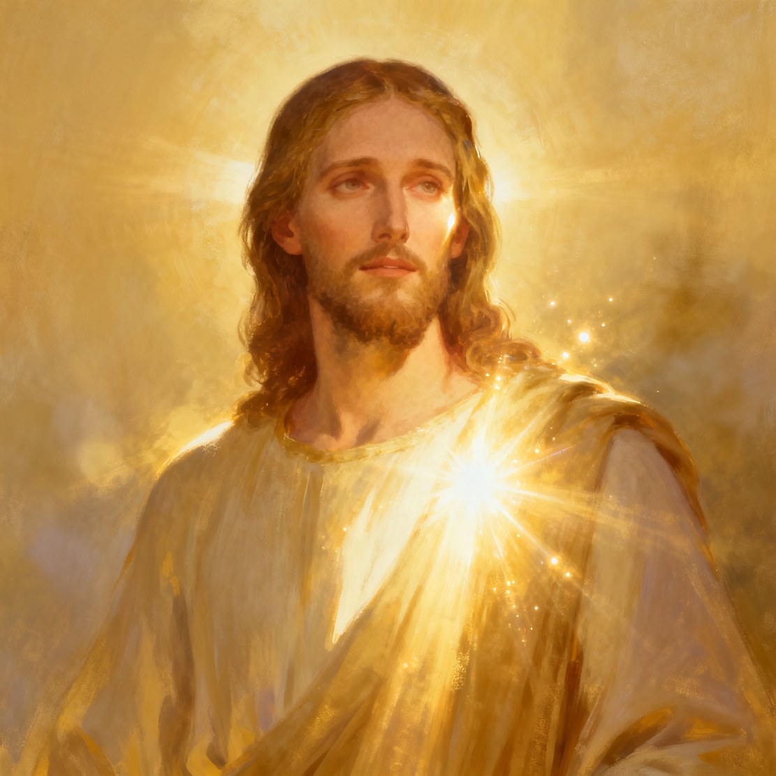 Gesu compassionevole grande credit by AZM