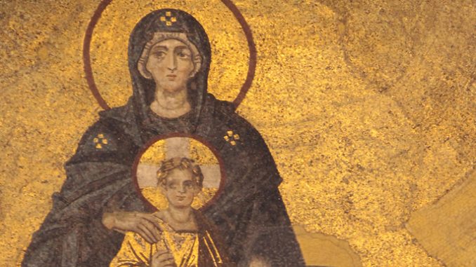 Theotokos in Hagia Sophia