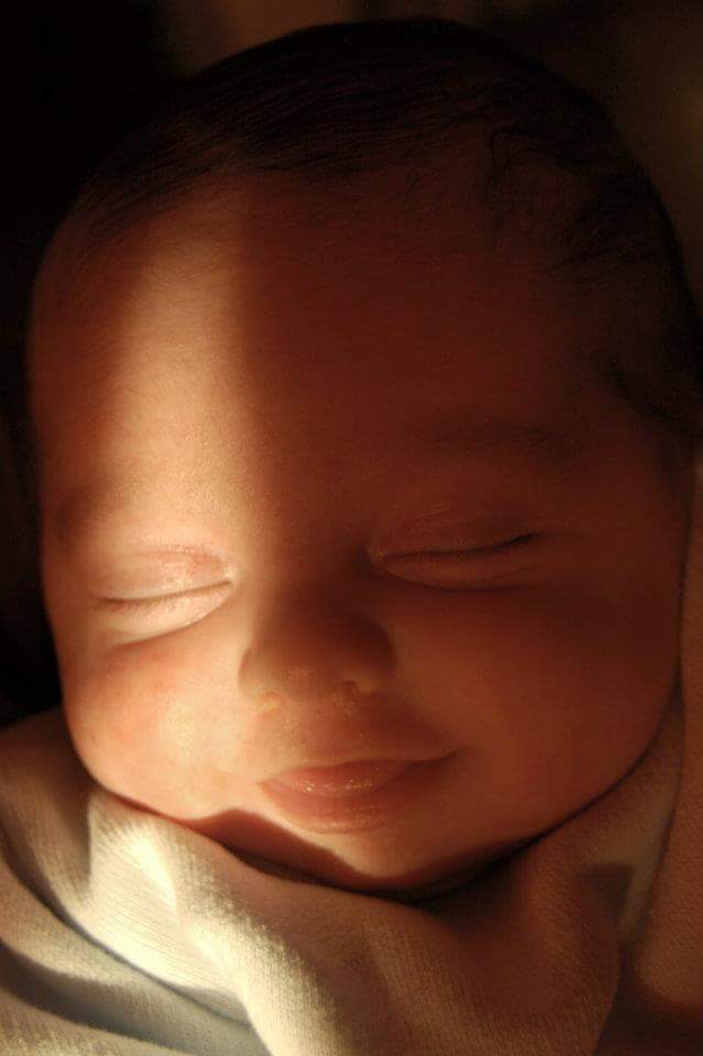 bambino ride dormendo