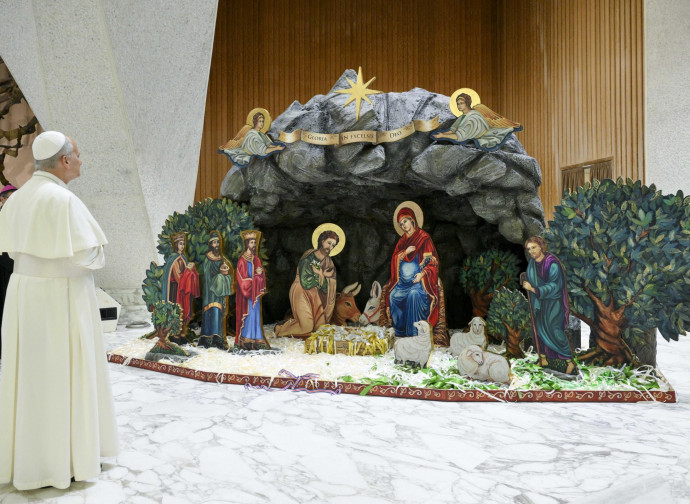 PRESEPE PRO LIFE Sala Paolo VI