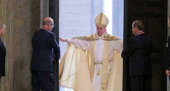 Papa Francesco inizio Giubileo