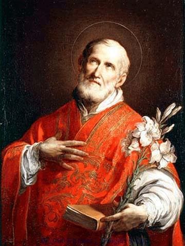 San Filippo Neri ritratto Conca