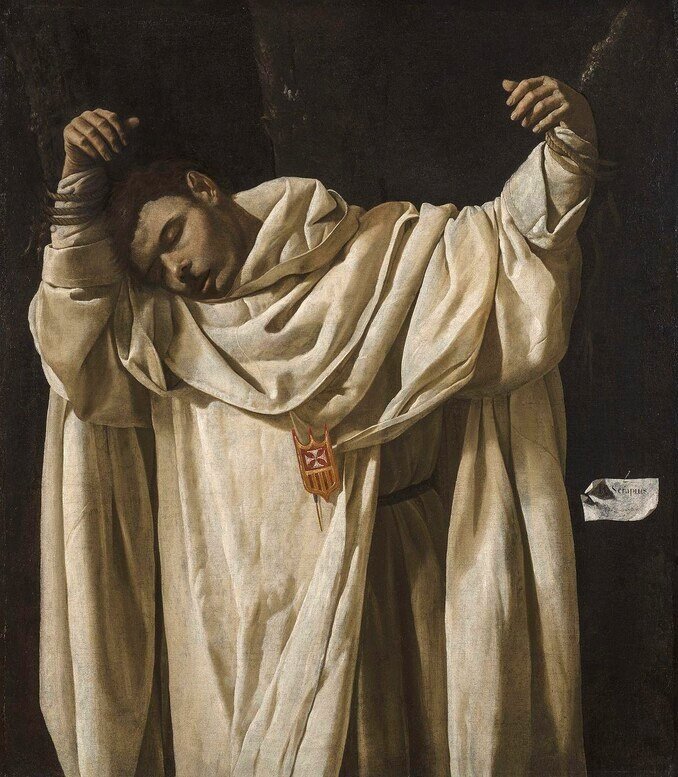 San Serapio por Francisco de Zurbarán
