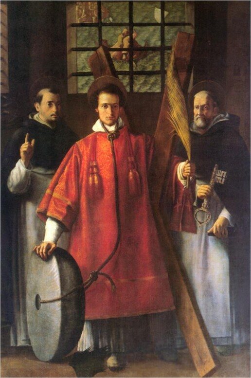 Vicente de Zaragoza School of Francisco Ribalta XVII century