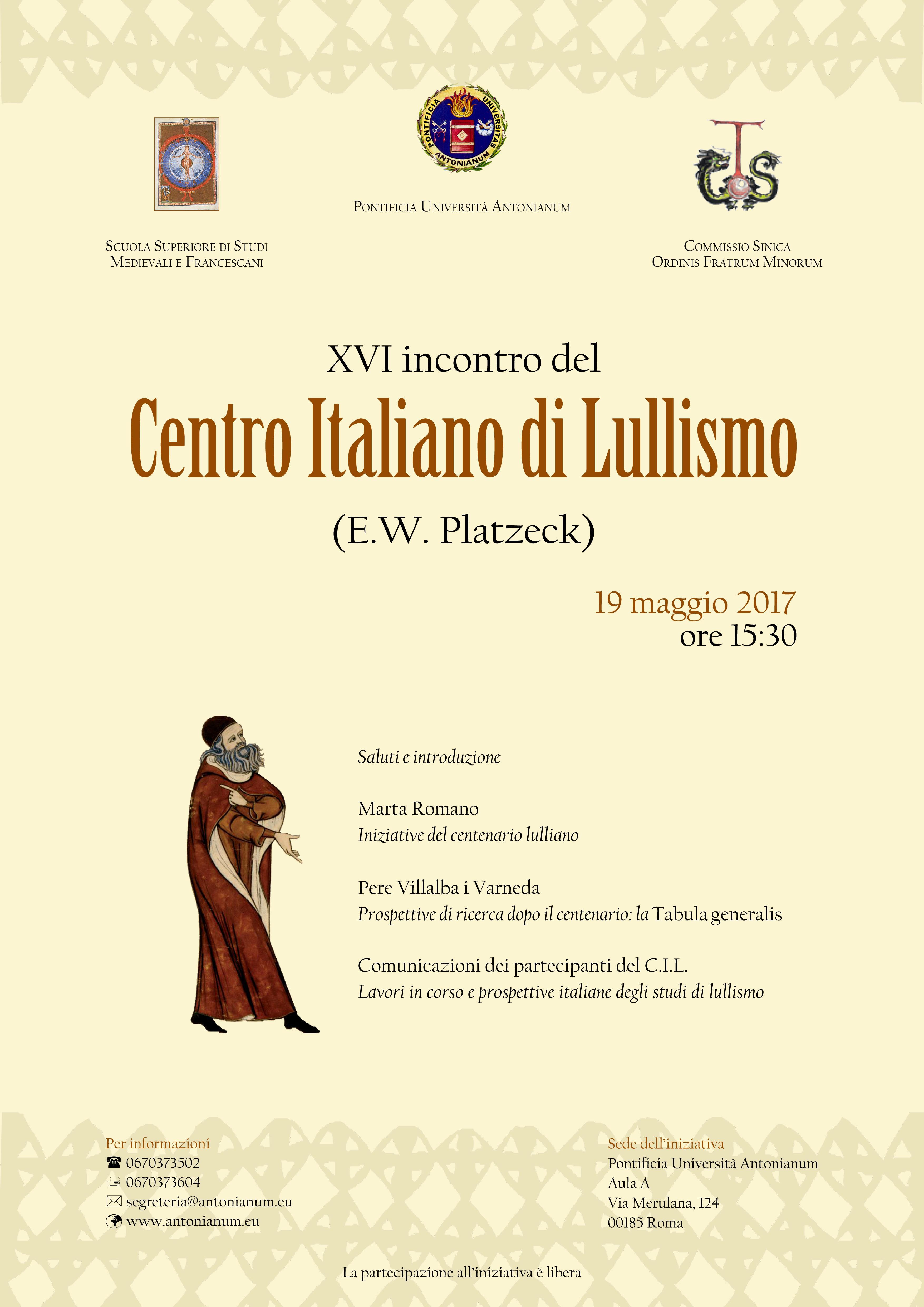 xvi incontro del cil