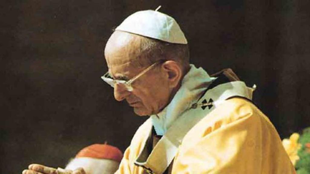 Paolo VI in preghiera