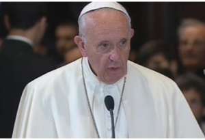 Papa Francesco fronte