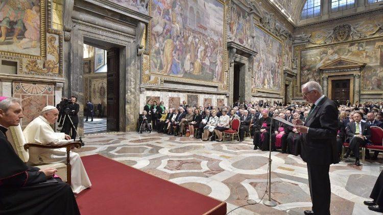 Udienza ai rappresentati della Fondazione Centesimus Annus Pro Pontifice