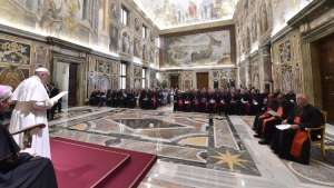 Udienza del Papa ai Membri del Santa Marta Group