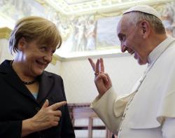 papa-francesco-merkel