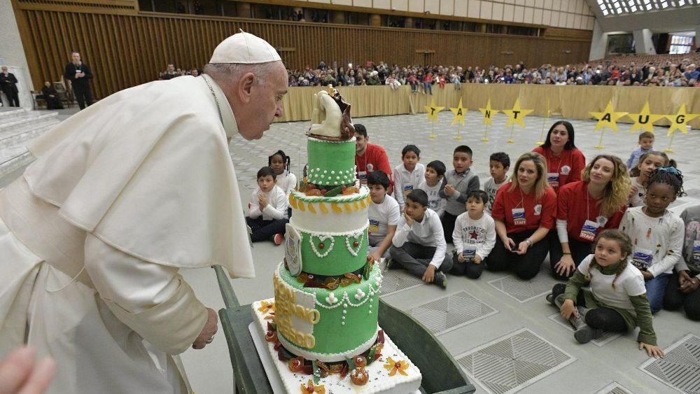 papa Bambini Santa Marta