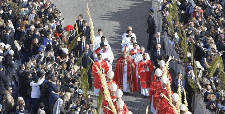 papa Francesco Palme 2018