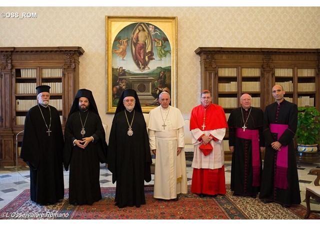 papa Francesco ecumene