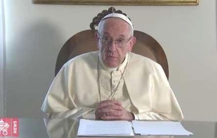papa video messaggio