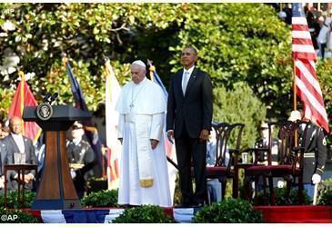papa Francesco e Barach Obama