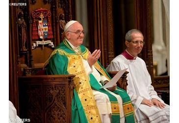 papa Francesco st Patrick