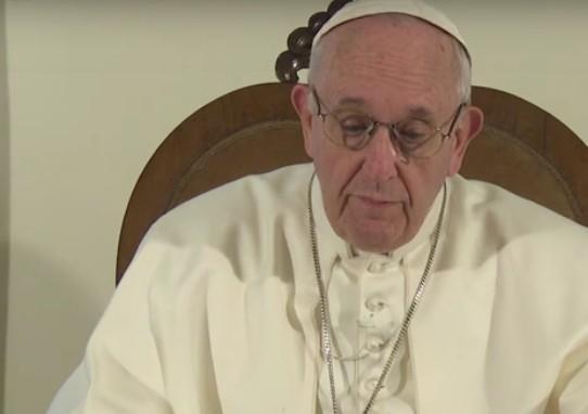 papa Francesco video conferenza messaggio