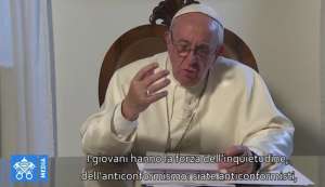 papa videomessaggio ai giovani