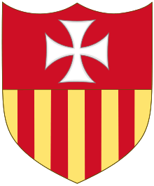 Arms of the Mercedarians Version without Crest.svg