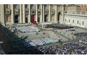 Canonizzazione a San Pietro