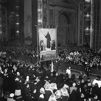 canonizzazione s. Carlo da Sezze 12 aprile 1959