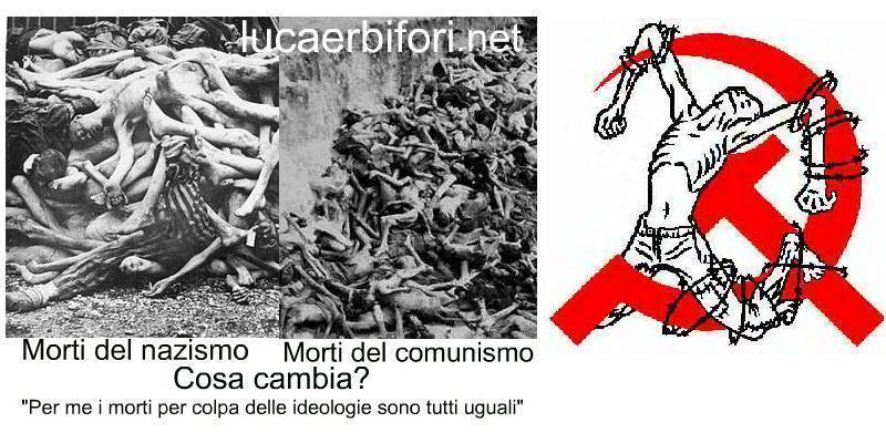 morti nazismo e comunismo tutti uguali