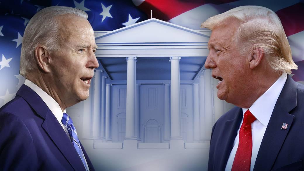 lalba di biden e lentrata a gamba tesa di trump