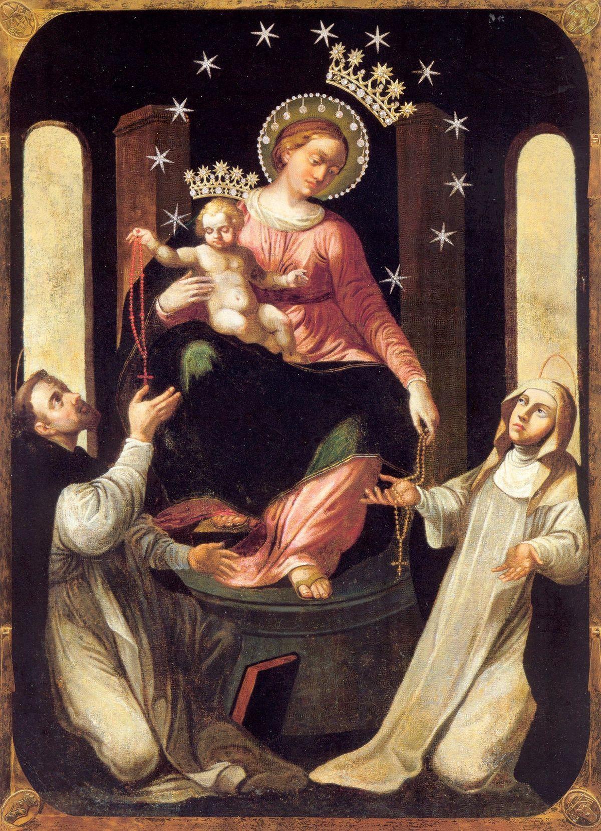 Beata Vergine del Santo Rosario di Pompei Blessed Virgin of the Rosary of Pompei