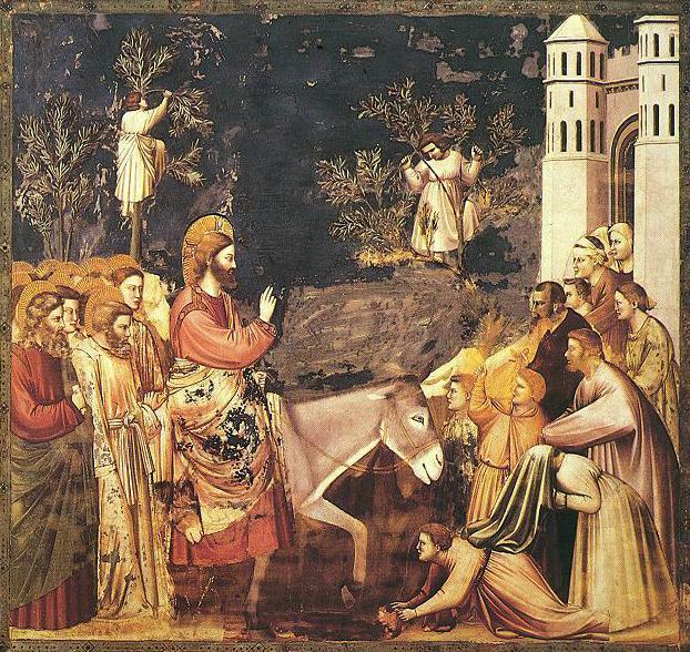 Giotto Scrovegni 26 Entry into Jerusalem2