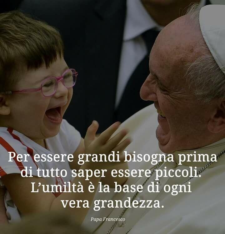 papa Francesco umilta