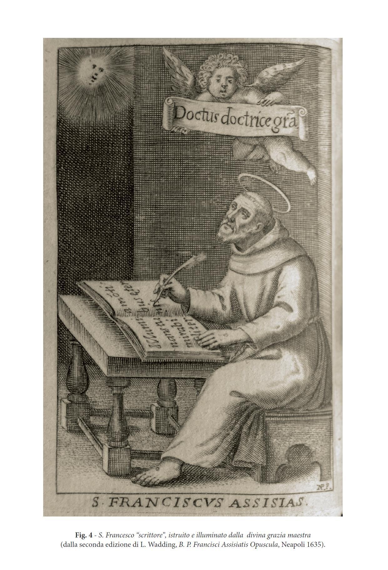 s. Francesco scrittore da P. Mocciaro Illuminans tu mirabiliter a montibus eternis