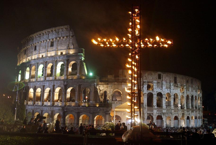 via crucis colosseo