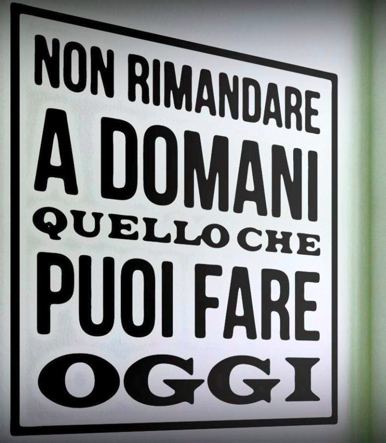 non fare domani